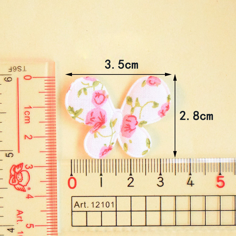 Wholesale 500pcs Padded Floral Butterfly 1.5" Embellishment - U PICK