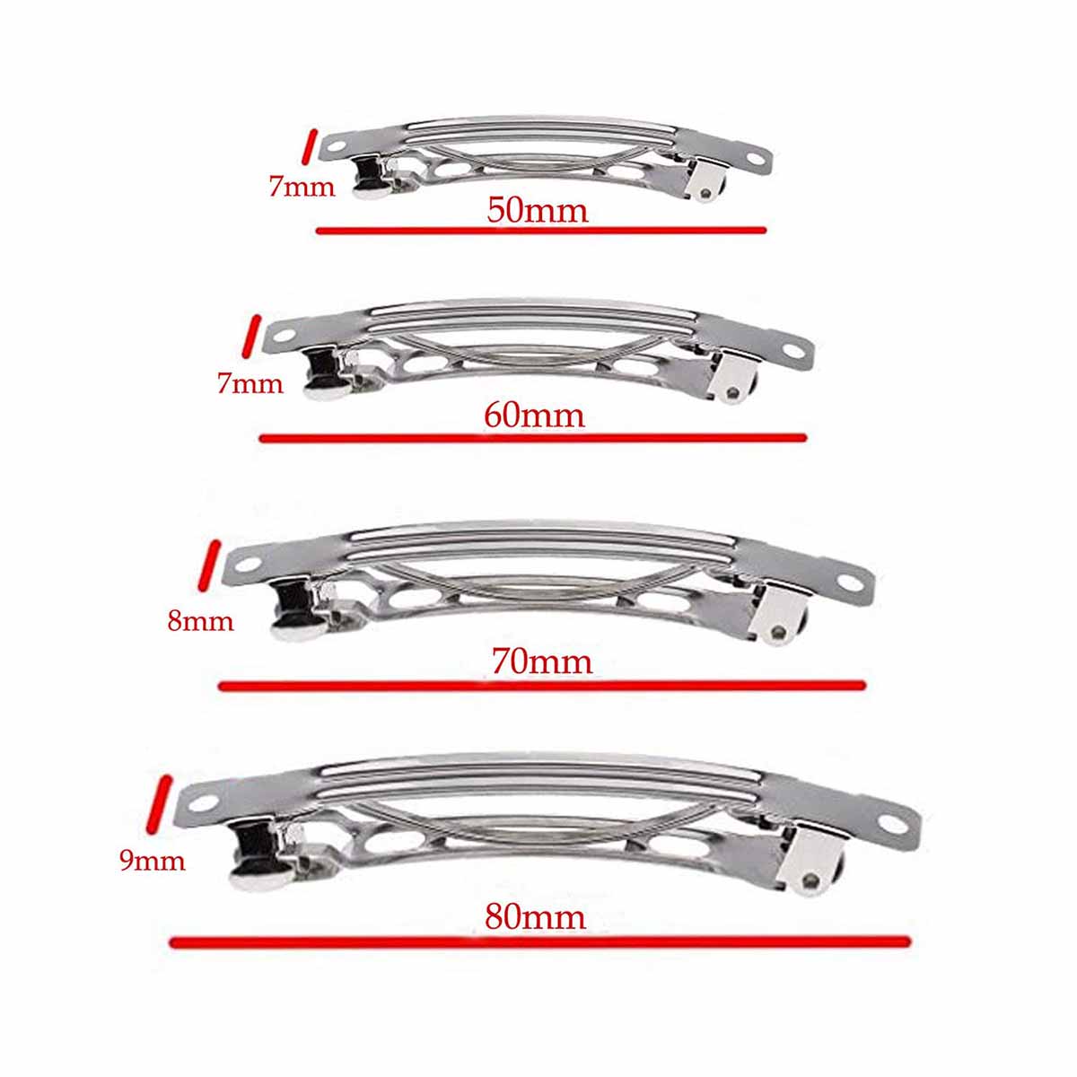 80 French Barrette-4 Size