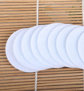 100 Stiff Thick Wool Felt 2mm White
