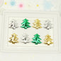 Wholesale 500pcs Padded Christmas Tree 1.5" Embellishment - U PICK