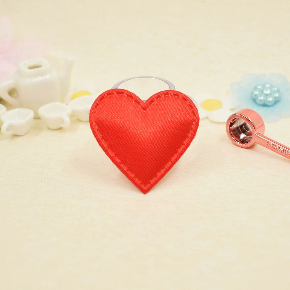 Wholesale 500pcs Padded Satin Heart 1.25" Embellishment - U PICK