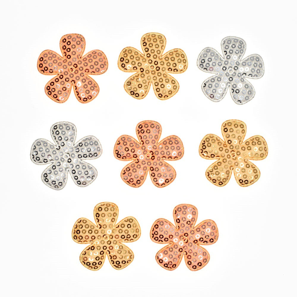 Wholesale 500pcs Padded Sequin Flower 1.5" Embellishment - U PICK