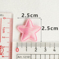 Wholesale 500pcs Padded Shinny Star 1" Embellishment - U PICK