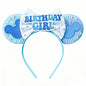 Sequin Mouse Ears Headband-Birthday Blue