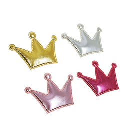 Wholesale 500pcs Padded PVC Crown 2.25" Embellishment - U PICK
