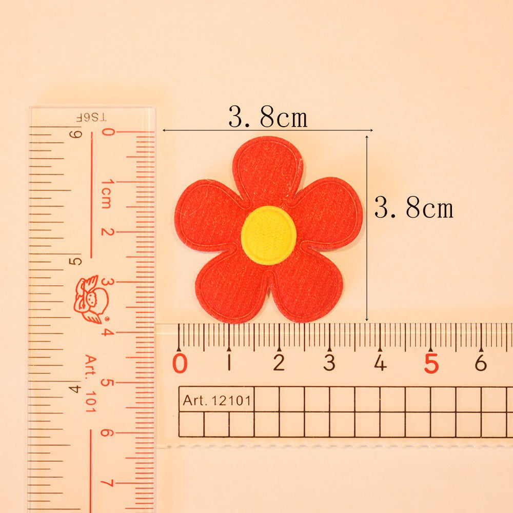Wholesale 500pcs Padded Felt Flower W/Center 1.5" Embellishment - U PICK