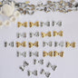 Wholesale 500pcs Padded PVC Mini Bow 15mm Embellishment - U PICK