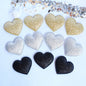 Wholesale 500pcs Padded Glitter Heart 1.5" Embellishment - U PICK
