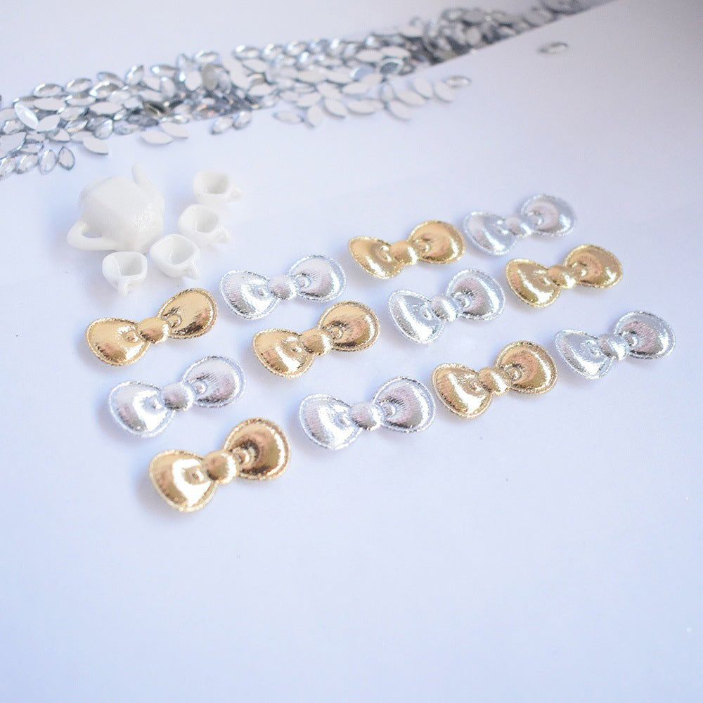 Wholesale 500pcs Padded PVC Mini Bow 15mm Embellishment - U PICK