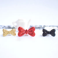 Wholesale 500pcs Padded Mini Glitter Bow 2CM Embellishment - U PICK