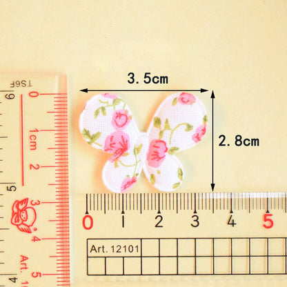 Wholesale 500pcs Padded Floral Butterfly 1.5" Embellishment - U PICK