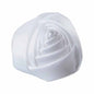 20pcs Satin Rose 2.5" - White