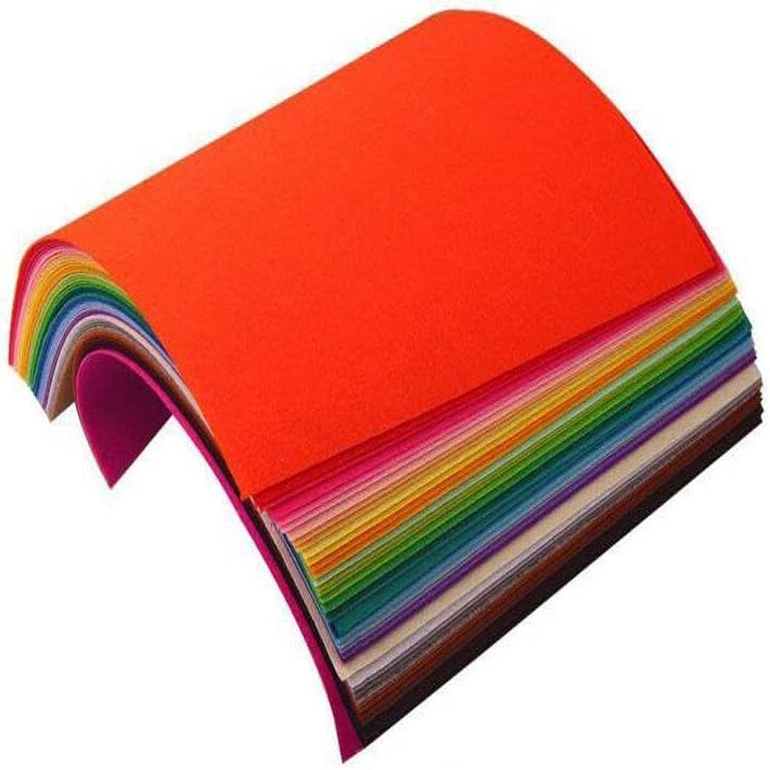 12 Stiff Felt Sheets 2mm 9 Inch X 12 Inch -U Pick