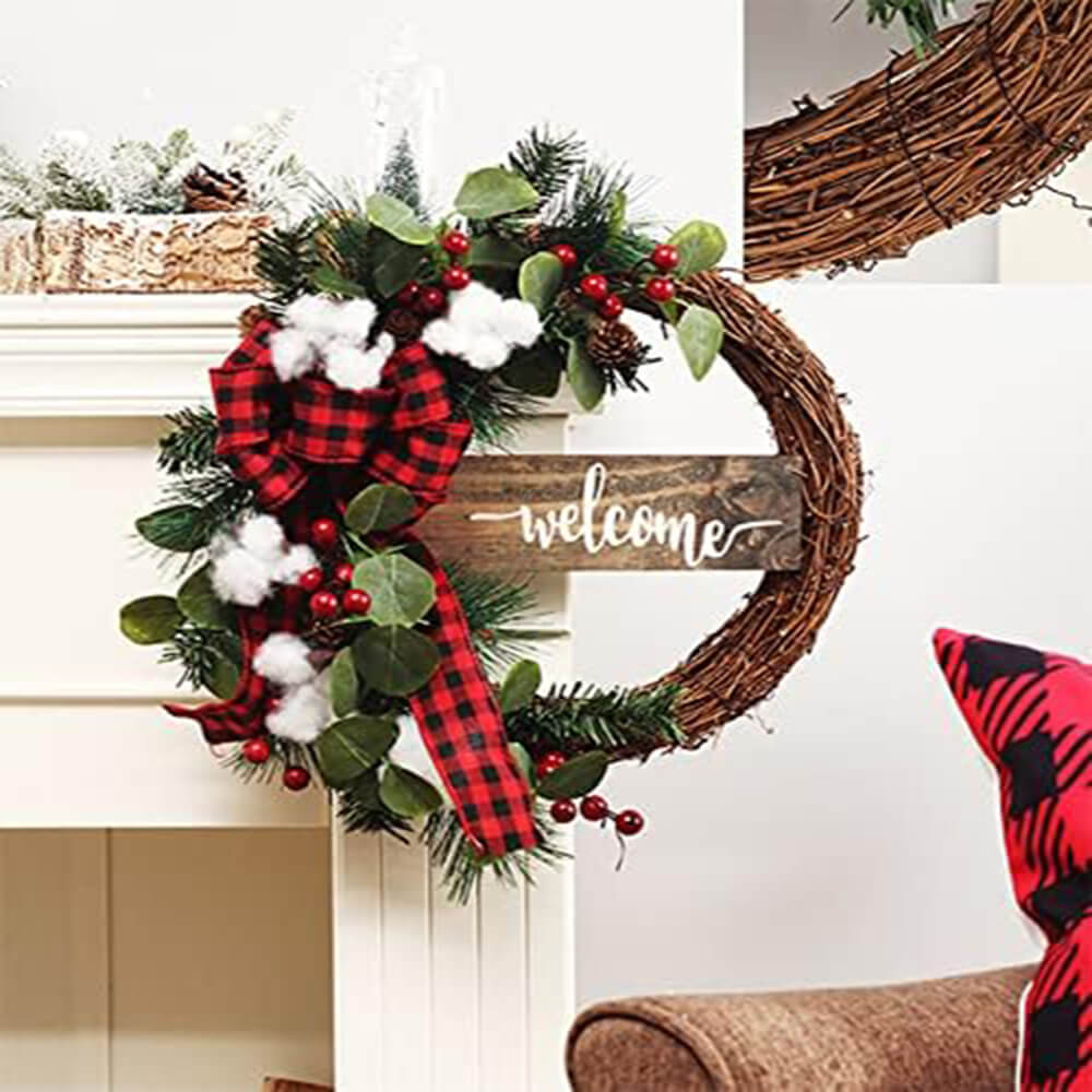 Wooden Grapevine Wreath 1 Pack