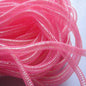 25 Yards Xmas Mesh Tube for Craft Deco 8mm 3/8-Inch