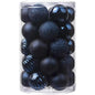 34ct Christmas Ball Ornaments 6CM for Xmas Tree Christmas Decorations Shatterproof Hooks Included-U Pick