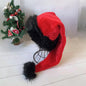 Long Santa Hat Deluxe Christmas Hat for Adults Unisex New Year Festive Party Christmas Supplies