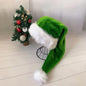 Long Santa Hat Deluxe Christmas Hat for Adults Unisex New Year Festive Party Christmas Supplies