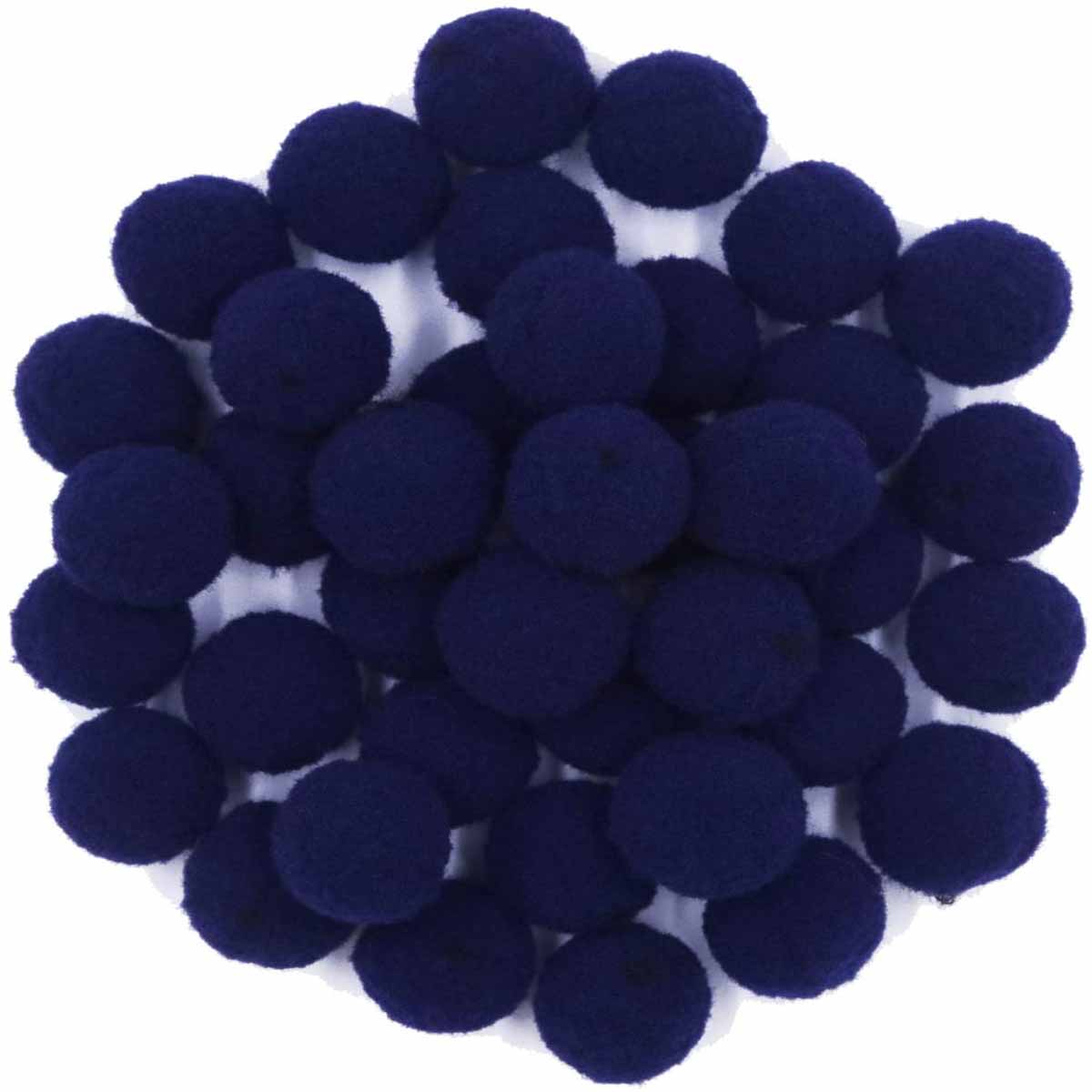 100pcs 1 inch Craft Pom Poms Balls - U Pick