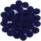 100pcs 1 inch Craft Pom Poms Balls - U Pick