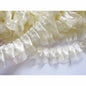 12y Satin Organza Lace Trim 1.5" - Ivory