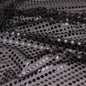 Dot Sequins On Metallic Mesh Fabric