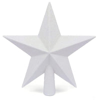 1 Pack Glitter Star Tree Topper 10"-U Pick (20 colors)