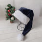 Long Santa Hat Deluxe Christmas Hat for Adults Unisex New Year Festive Party Christmas Supplies