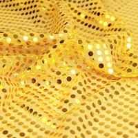 Dot Sequins On Metallic Mesh Fabric by The Yard Seasonal Fabric 43" Wide 1 Yard, Decoration, Backdrop-U Pick