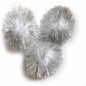15pcs Glitter Tinsel Pom Balls 2 Inch - U PICK