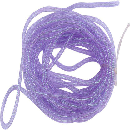 25 Yards Xmas Mesh Tube for Craft Deco 8mm 3/8-Inch