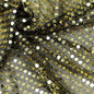 Dot Sequins On Metallic Mesh Fabric
