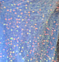 YYCRAFT Velvet Sequins Stretch Fabric