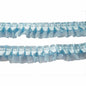 12y Satin Organza Lace Trim 1.5" - Blue