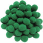 100pcs 1 inch Craft Pom Poms Balls - U Pick
