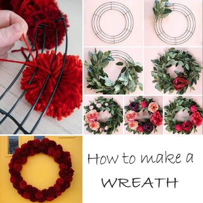 Metal Floral Wreath Frame 1 Pack