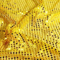 Faux Sequin (3mm) Knit Fabric Sequin Fabric by The Yard-U Pick