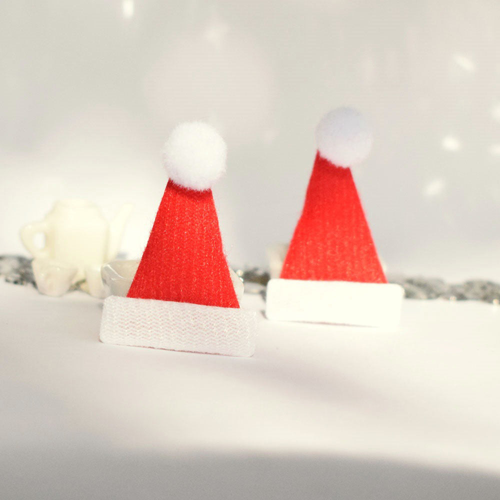 Wholesale 500pcs Padded Felt Hat 1.25" Embellishment - Red