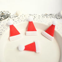 Wholesale 500pcs Padded Felt Hat 1.25" Embellishment - Red