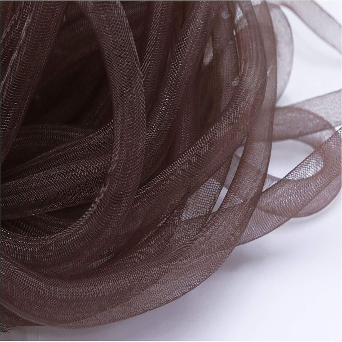 10 Yards  Mesh Tube Deco Flex for 16mm 5/8 Inch solid color