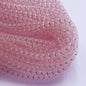 25 Yards Xmas Mesh Tube for Craft Deco 8mm 3/8-Inch