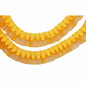 12y Satin Organza Lace Trim 1.5" - Bright Yellow