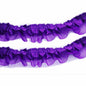 12y Satin Organza Lace Trim 1.5" - Purple