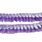 12y Satin Organza Lace Trim 1.5" - Lavender