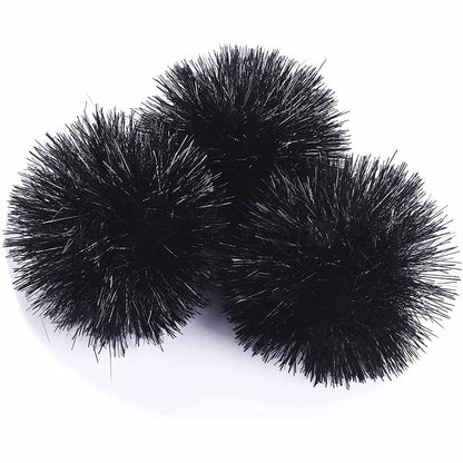 15pcs Glitter Tinsel Pom Balls 2 Inch - U PICK