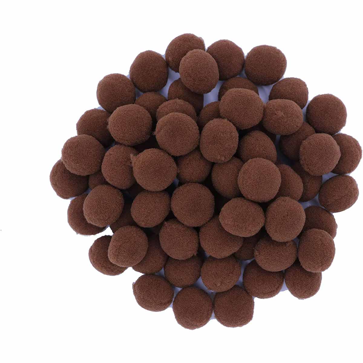 100pcs 1 inch Craft Pom Poms Balls - U Pick