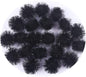 100pcs Glitter Tinsel Pom Balls 1" (25mm) - U Pick