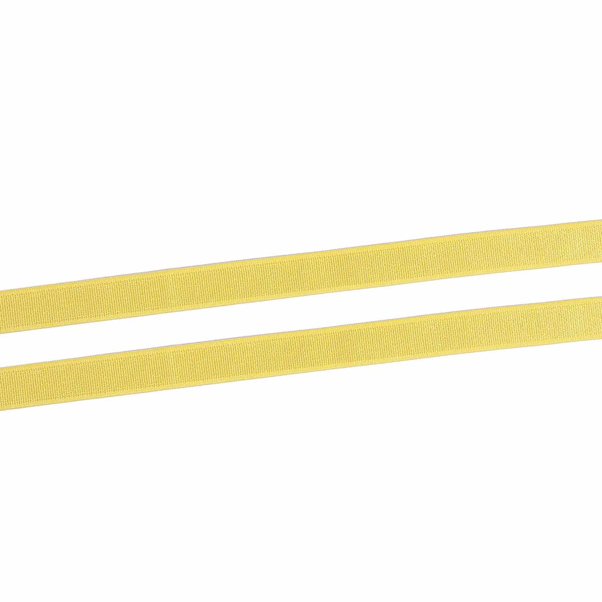 20 Yards 10mm Bra Strap Elastic Band Trim - Yellow