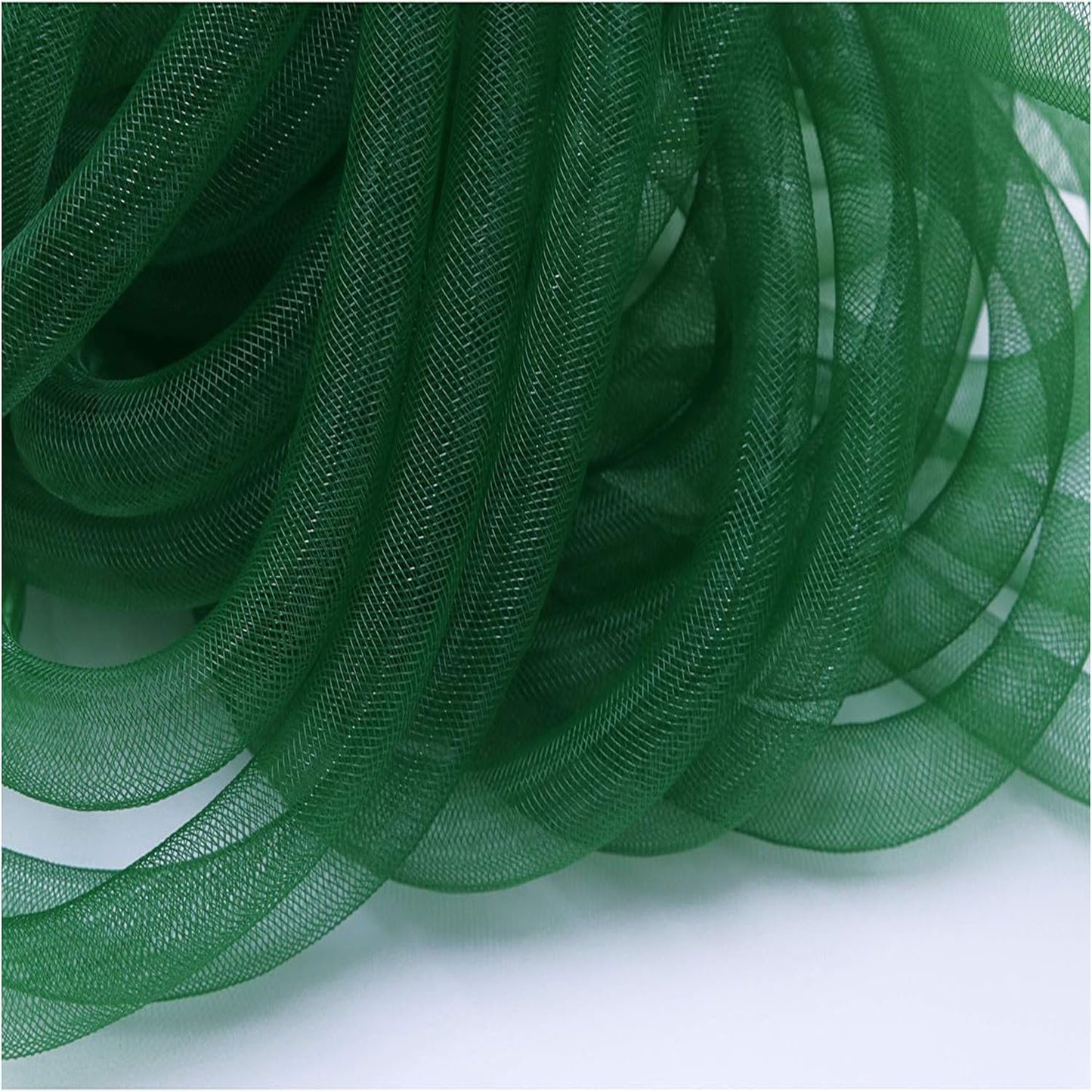 10 Yards  Mesh Tube Deco Flex for 16mm 5/8 Inch solid color