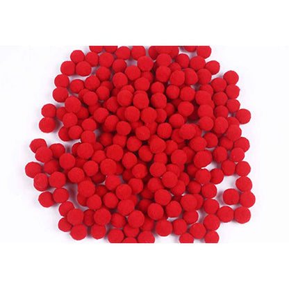 200pcs Cute Craft Pom Poms Balls 15mm-U PICK